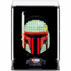 Wall Mounted Display Case for LEGO® Helmets